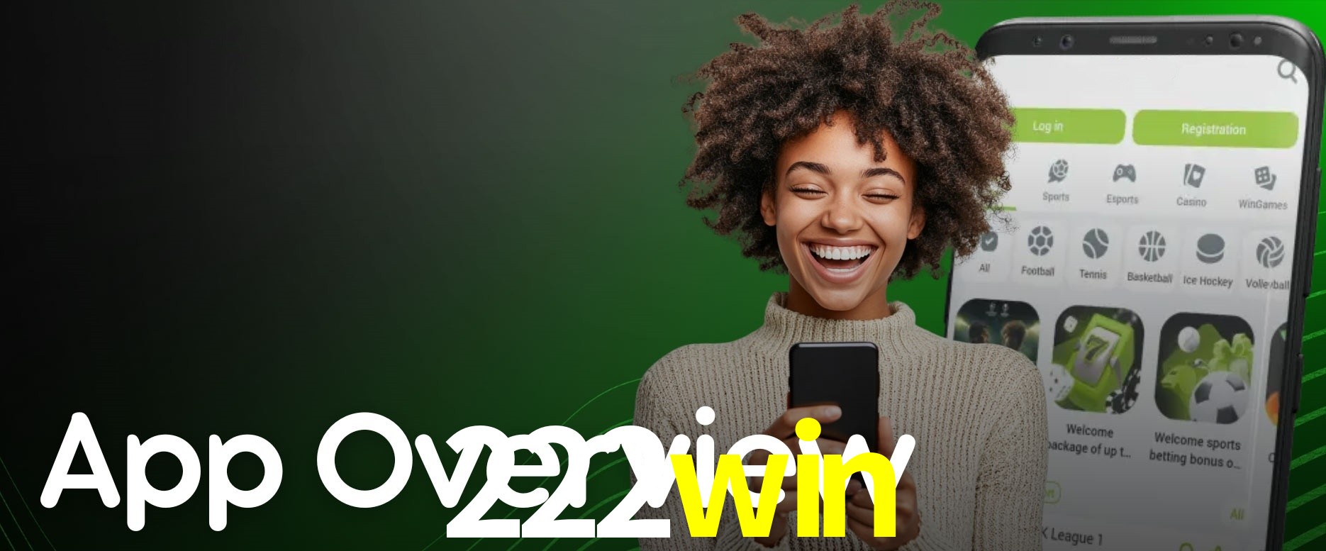 APP oficial da 222win para mobile